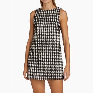 Alice + Olivia 4 dress Clyde Houndstooth (v1) Reg $375